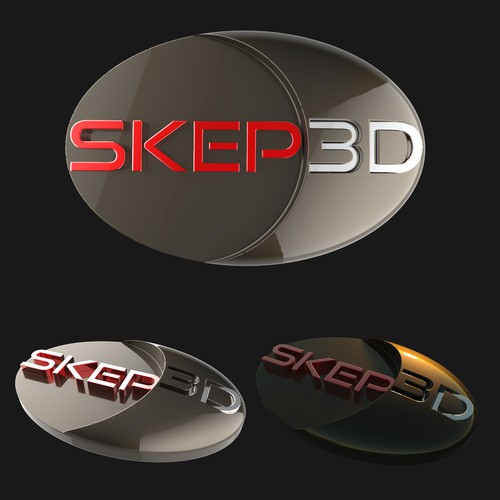 3D logo concept