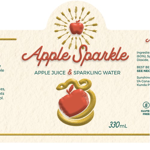 Apple Sparkle - Australian Apple Juice 