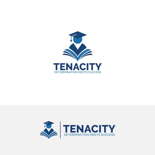 Tenacity Educational Logo Design. 