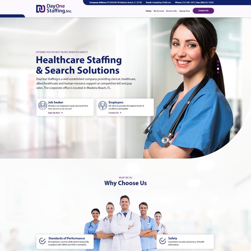 Medical Landing Page