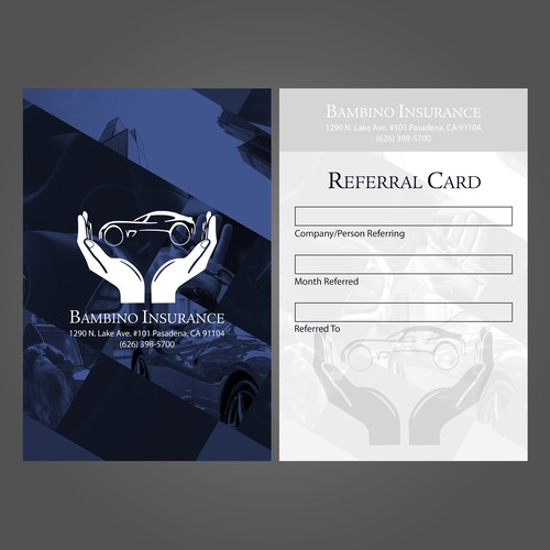 Referral Card Design Submission 