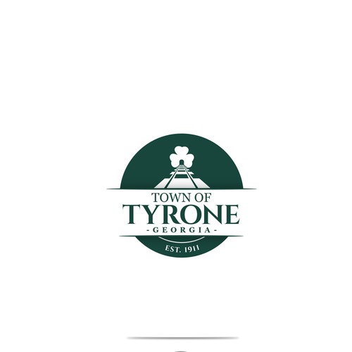 Logo design for the town of Tyrone