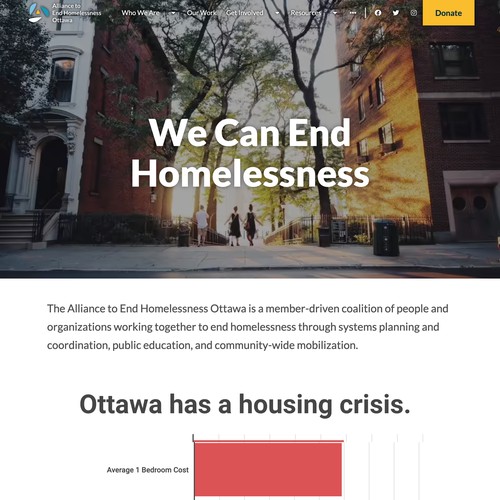 Alliance to End Homelessness Ottawa