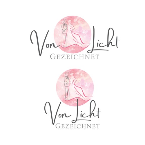 logo for an established wedding photographer