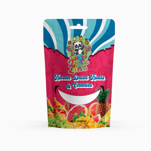 Frozen candies packaging design