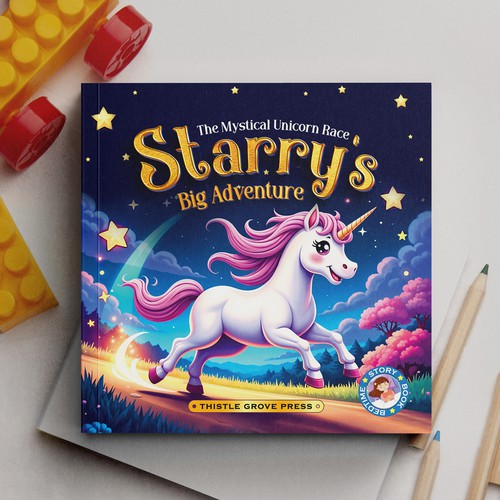 Fantasy Unicorn Book Cover