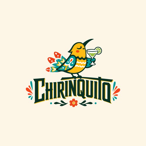 Chirinquito margarita/mexican stand logo