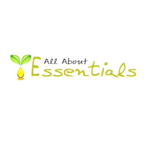 Create a fun, personable logo for a new blog about Essential Oils