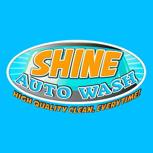 Eye-cathcing car wash logo