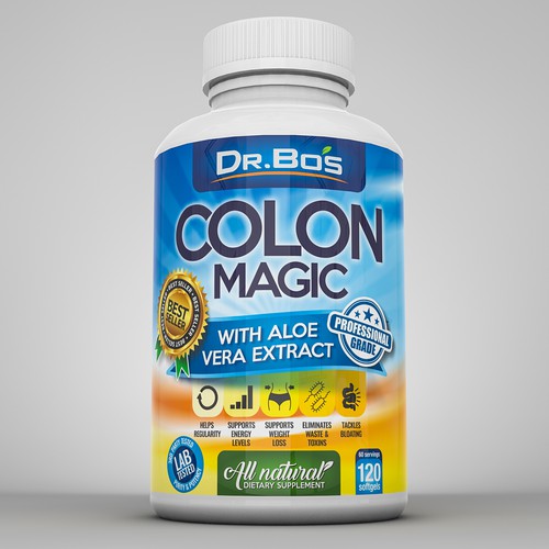 Detailed dietary supplement design concept