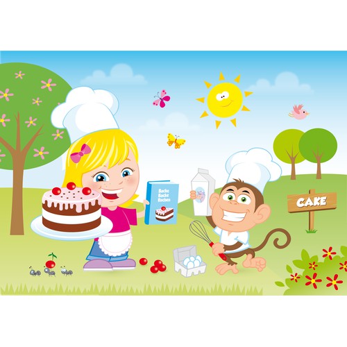 Lovely and modern characters for kids // Looking for longtime designer!!!