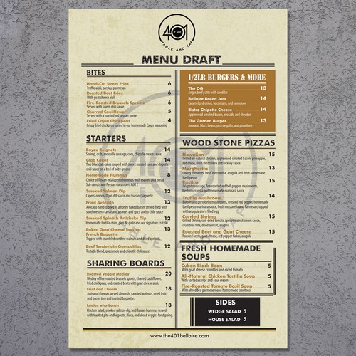 Menu Design 