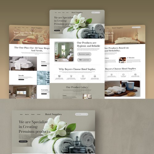 Premium Eco-Luxury Spa & Hospitality Web Design