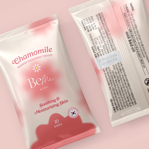 BeMe Makeup Removal Package Design