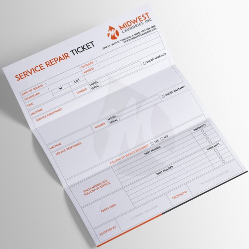 Service Repair Ticket