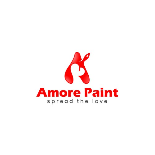 Logo for amore paint