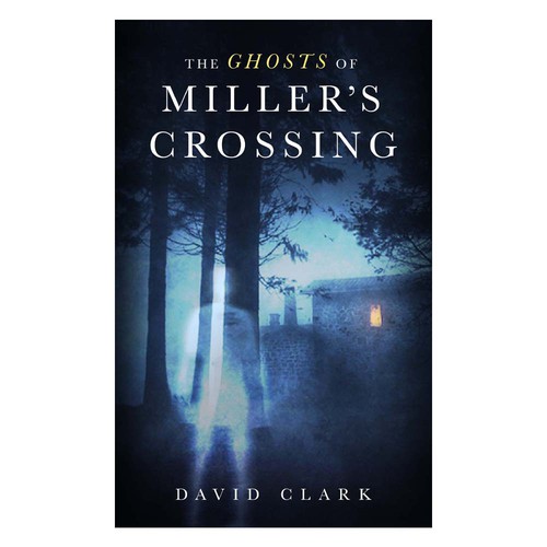 Spooky cover for ghost story