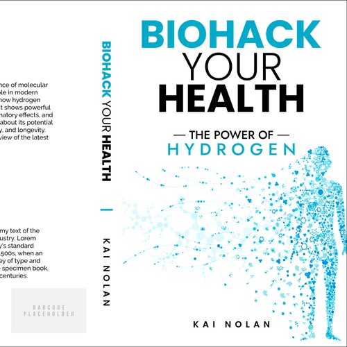Biohack Your Health: The Power of Hydrogen Book Cover Design Contest Winner
