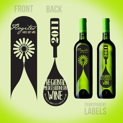 Wine Label Redesign (Minimal / Rustic)
