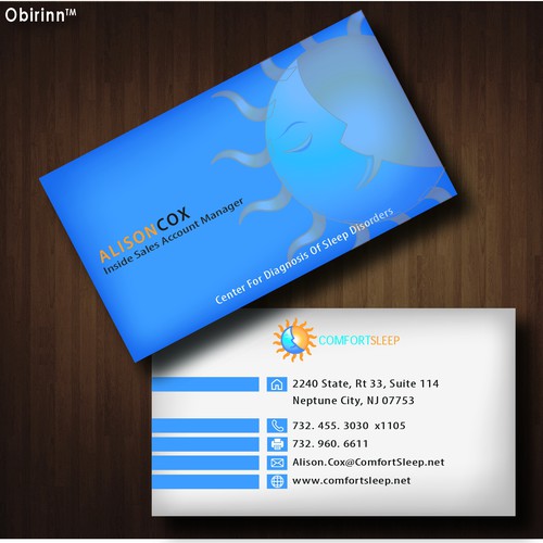 Business Card Design Concept 