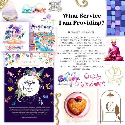 Different services I am providing 
