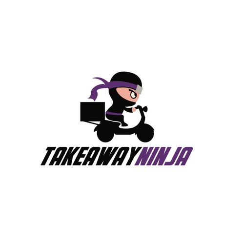 Create a logo for Takeaway Ninja
