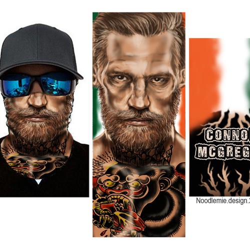 Connor McGreggor bandana face scarf