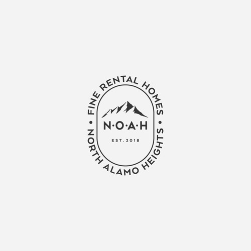 Logo concept for Fine Rental Homes North Alamo Heights