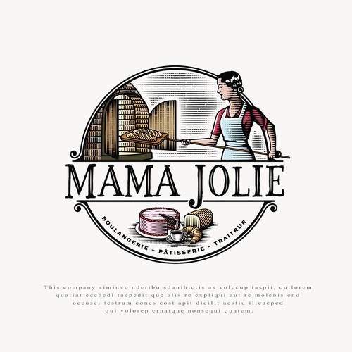 Logo for Mama Jolie.