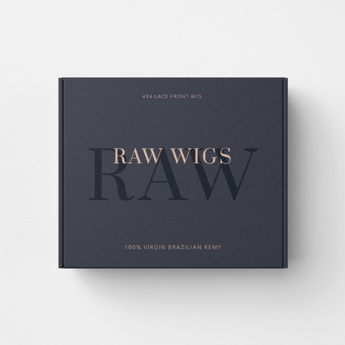 Wig packaging.
