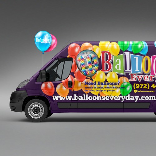 Balloons Car