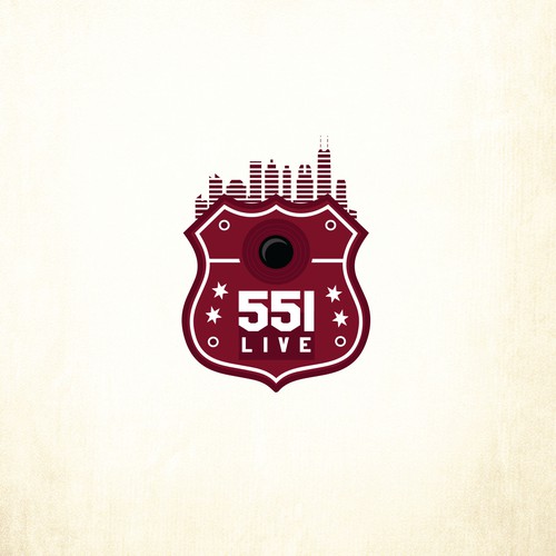 Logo concept for live music venue in Chicago