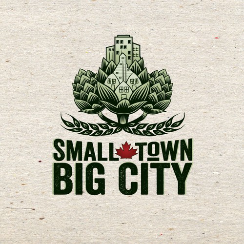 Winning logo design for Small Town Big City