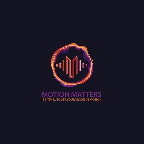 LOGO | Motion Matters Podcast | Includes energy wave