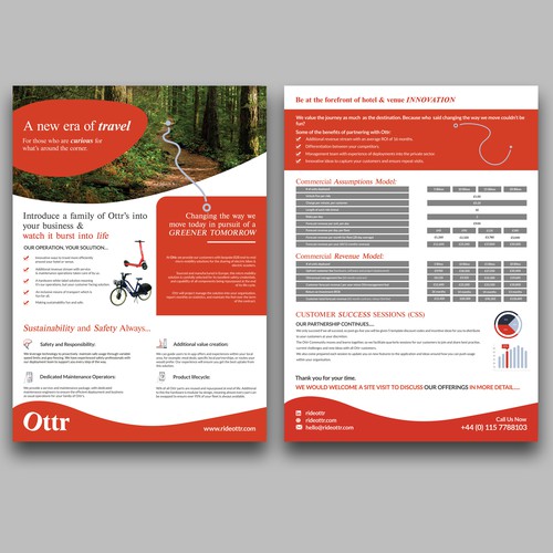 Sales Flyer Auto Bicycle Company