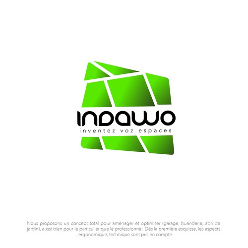 Indawo logo concept