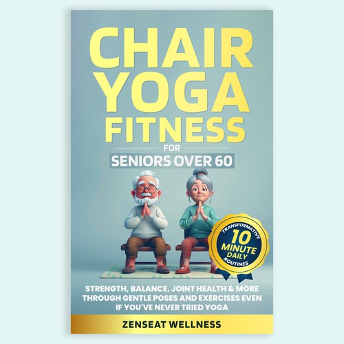 Chair Yoga Fitness for Senior Over 60