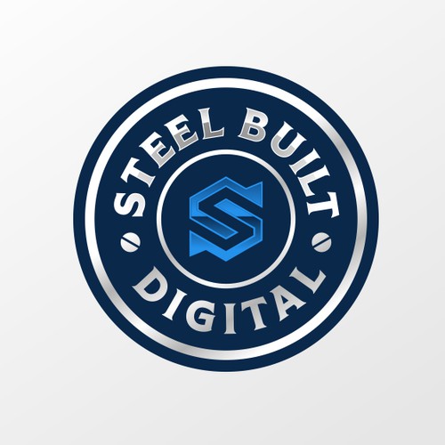 Steel Build Digital Badge Logo