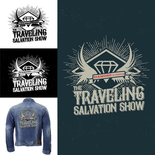 Logo design for The Traveling Salvation Show