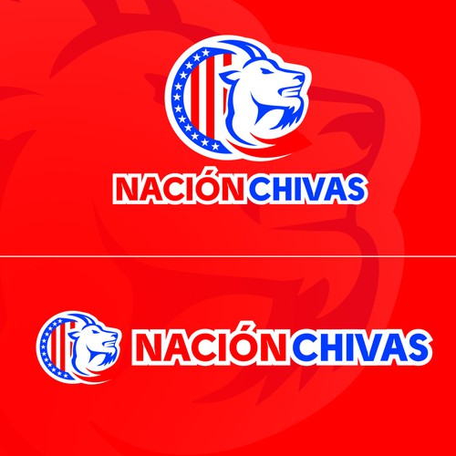 Sporty logo for Soccer news website related to Mexican Club