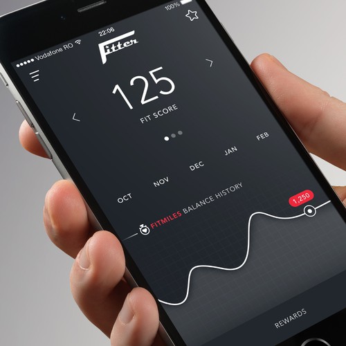 IOS Fitness Application Design