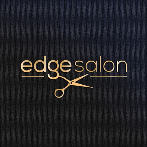 Logo design for Edge Salon