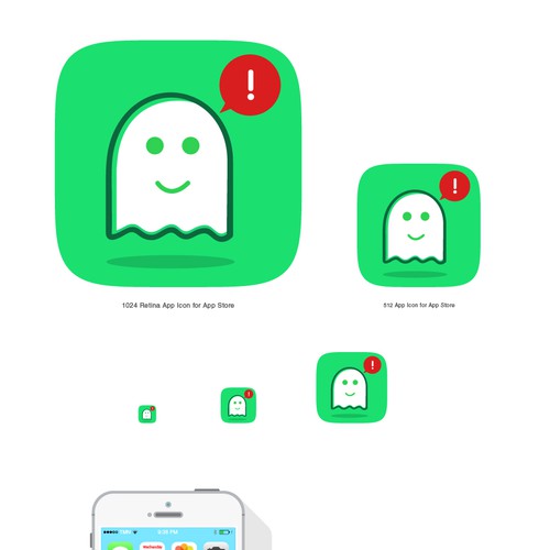 Fun Icon design for a bug finding app