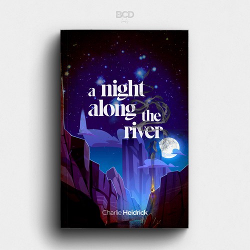 Book Cover Night along the river