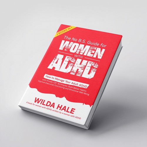 Women with Adult ADHD book cover design