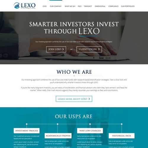LEXO Web-Site