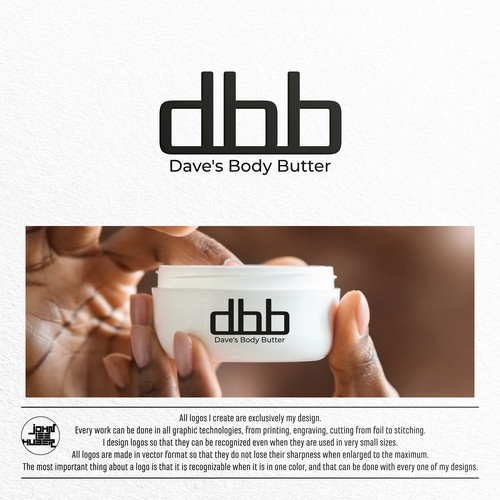 Logo design for Dave's Body Butter