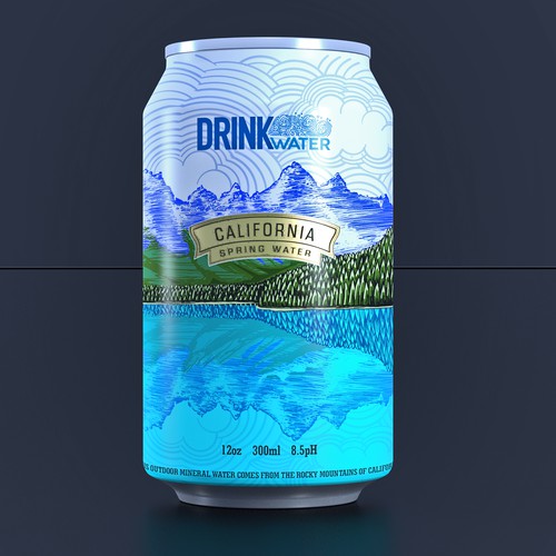 Drink Water design