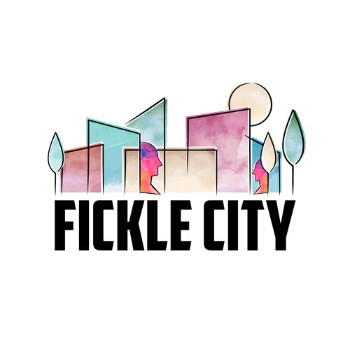 Logo design for FickleCity