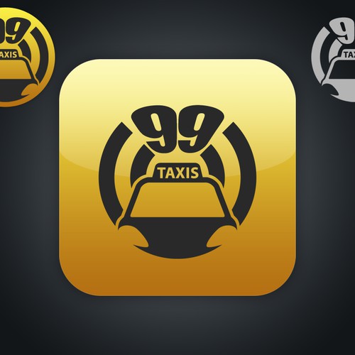 Logo for smartphone app: 99taxis